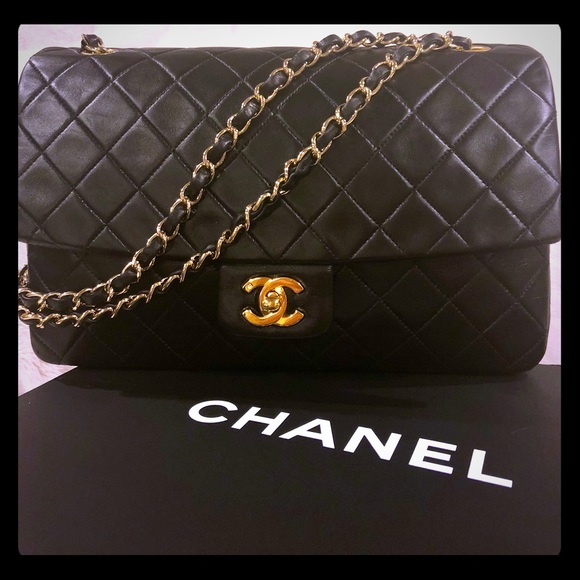 CHANEL Handbags - CHANEL CLASSIC FLAP 24k LIMITED EDITION!!